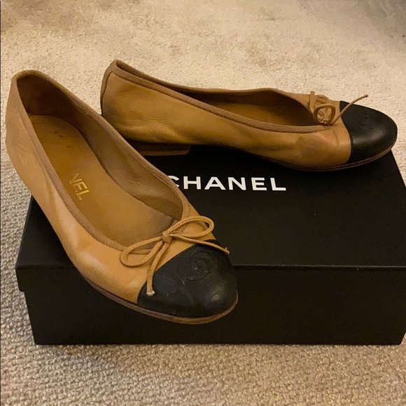 Chanel ballet flats 36.5 - Picture 1 of 4